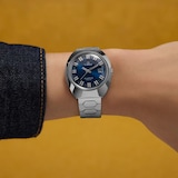 Timex Q Timex 1972 Time Machine Reissue 39mm Mens Watch Blue