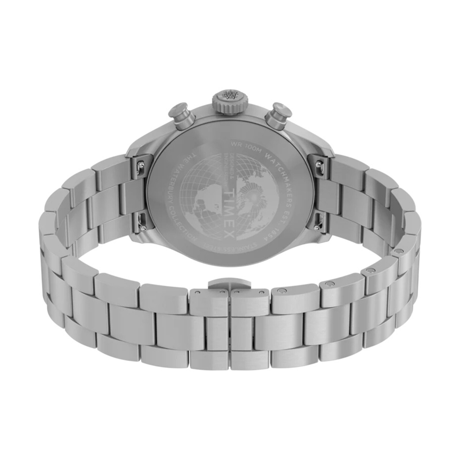 Timex Waterbury Ace Chronograph 41mm Mens Watch Green