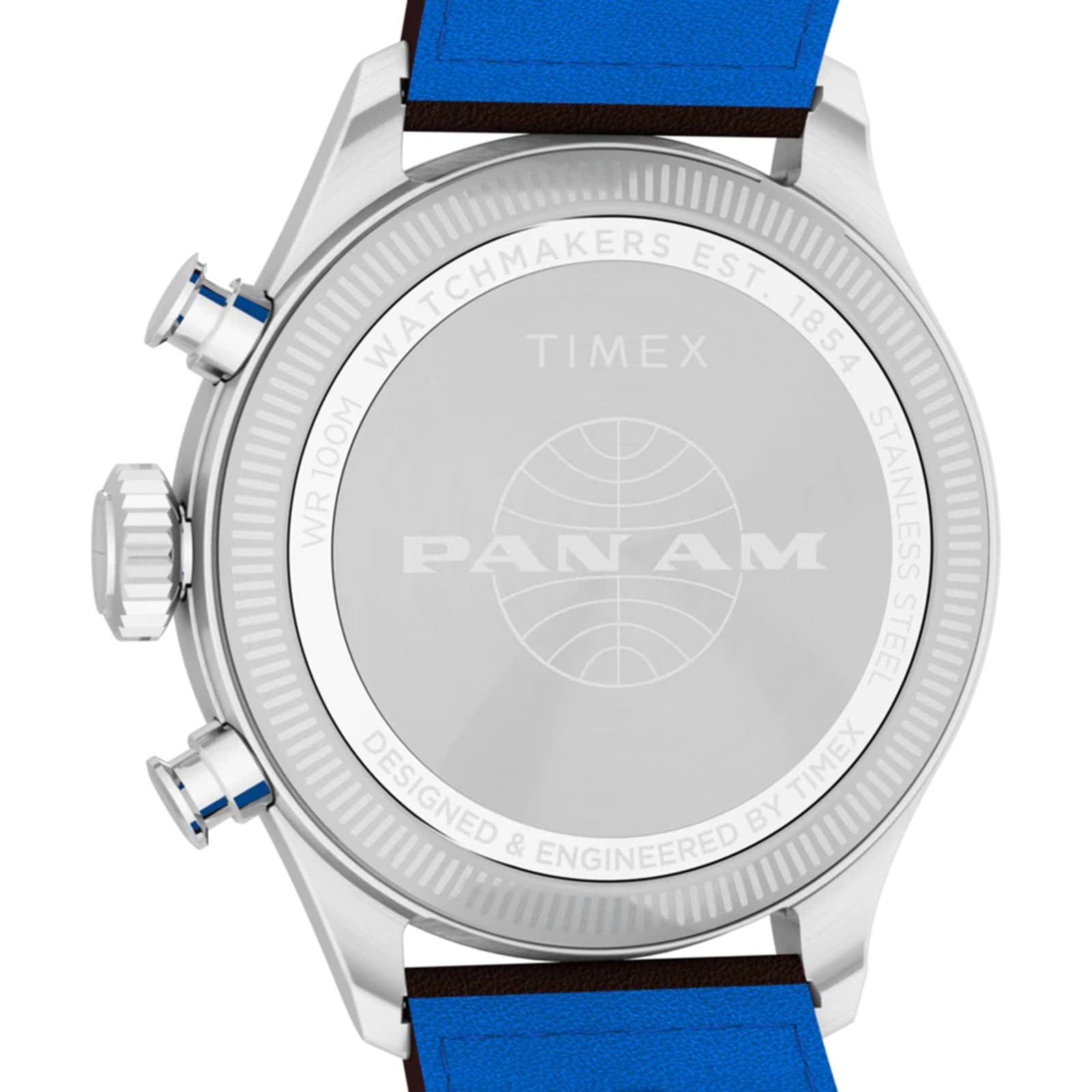 Timex Timex x Pan Am Waterbury Ace Chronograph 41mm Mens Watch Timex Timex x Pan Am Waterbury Ace Chronograph 41mm Mens Watch
