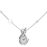 Timex Cavatina Mini Necklace 17mm Ladies Watches White