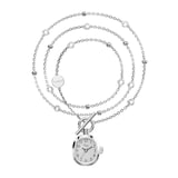 Timex Cavatina Mini Necklace 17mm Ladies Watches White