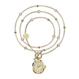 Timex Cavatina Mini Necklace 17mm Ladies Watches Champagne