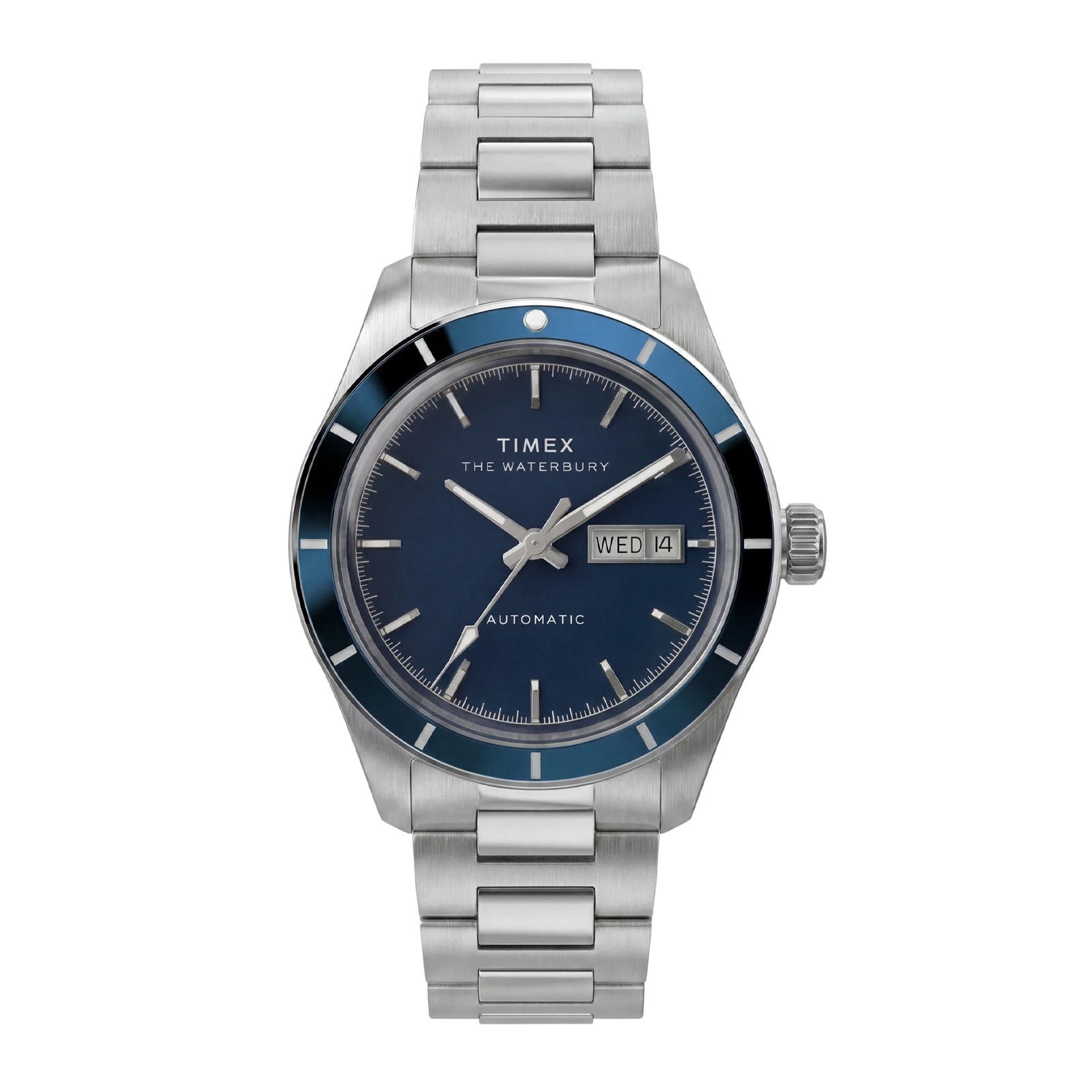 Timex Waterbury Heritage Automatic 39mm Mens Watches Blue