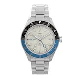 Timex Pan Am x Timex Waterbury Automatic GMT 41.5mm Mens Watches White