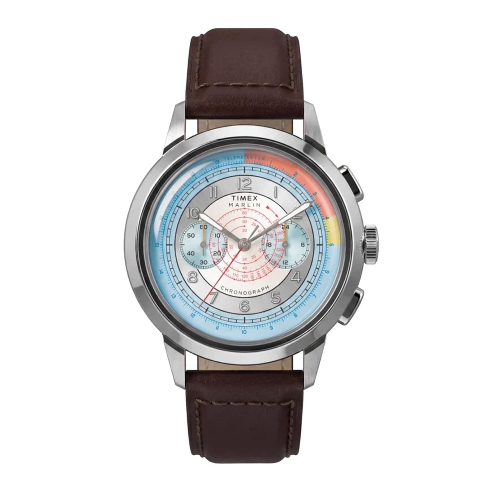 Timex Marlin Neo Classic Chronograph 40mm Mens Watches Blue