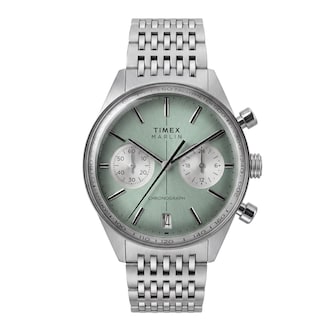 Timex Marlin Jet Chronograph 40mm Mens Watch Green