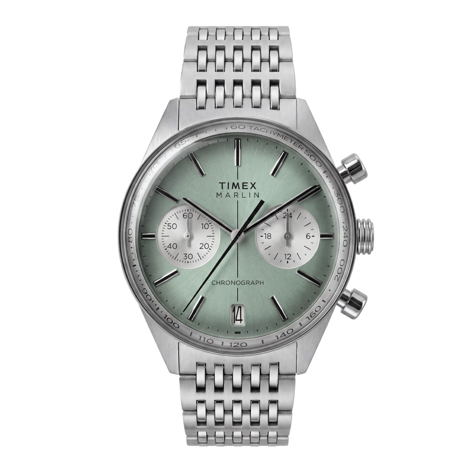 Timex Marlin Jet Chronograph 40mm Mens Watch Green
