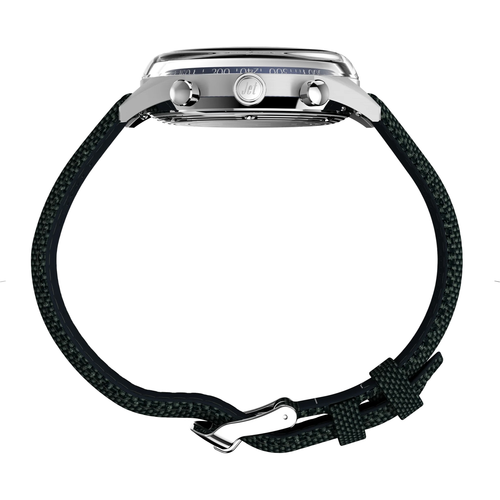 Timex Marlin Jet Chronograph 40mm Mens Watches Silver