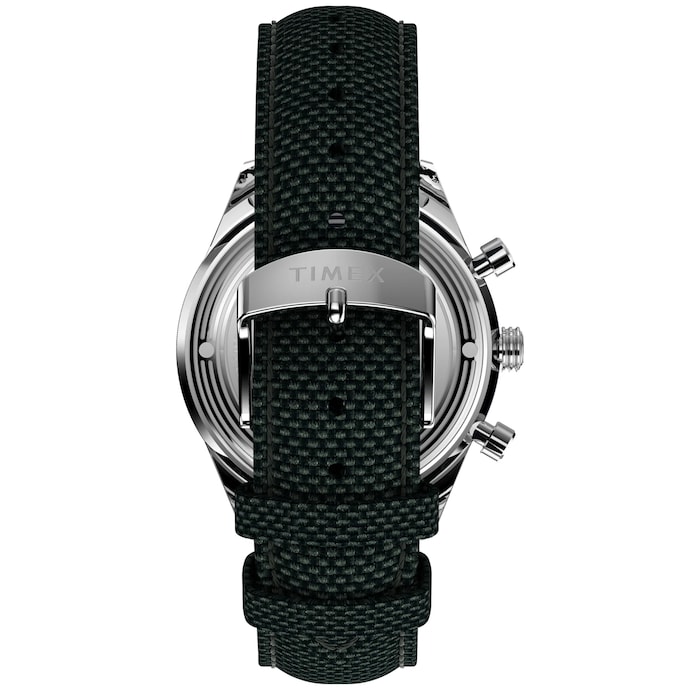 Timex Marlin Jet Chronograph 40mm Mens Watches Silver