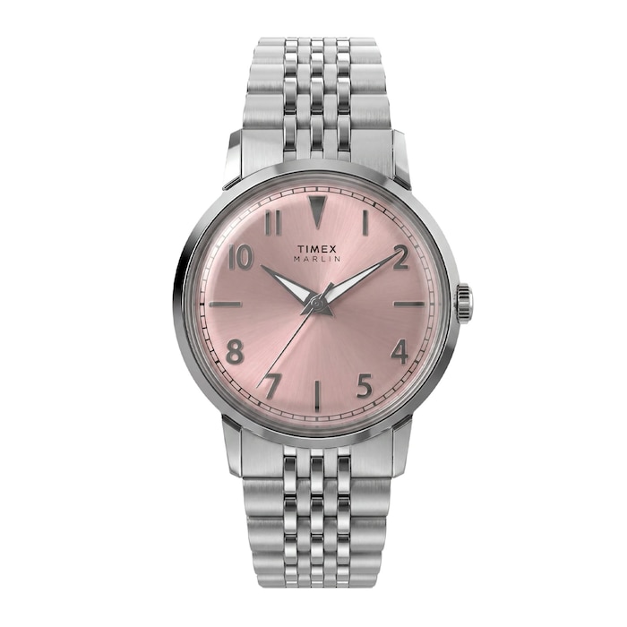 Timex Marlin Quartz 34mm Ladies Watches Pink