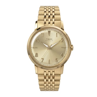 Timex Marlin Quartz 34mm Ladies Watches Champagne