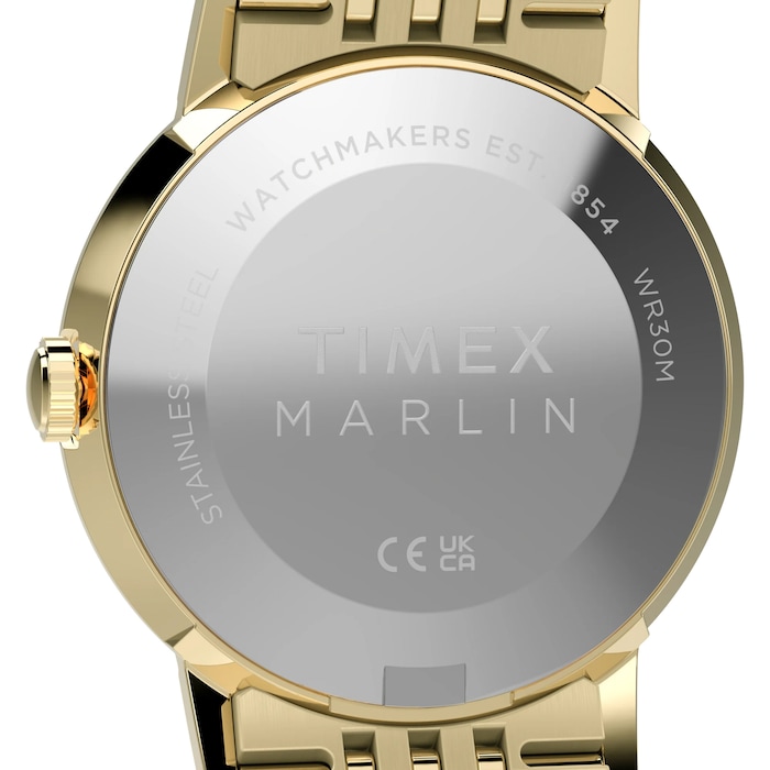 Timex Marlin Quartz 34mm Ladies Watches Champagne