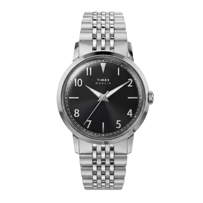Timex Marlin Quartz 34mm Ladies Watches Black