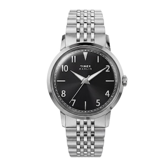 Timex Marlin Quartz 34mm Ladies Watches Black