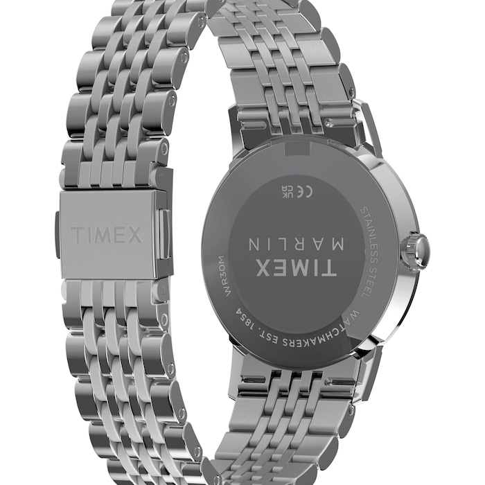 Timex Marlin Quartz 34mm Ladies Watches Black