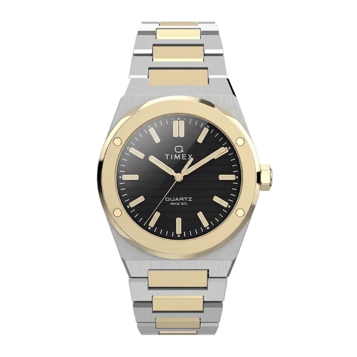Timex Q Timex Marbella 40.5mm Mens Watches Black