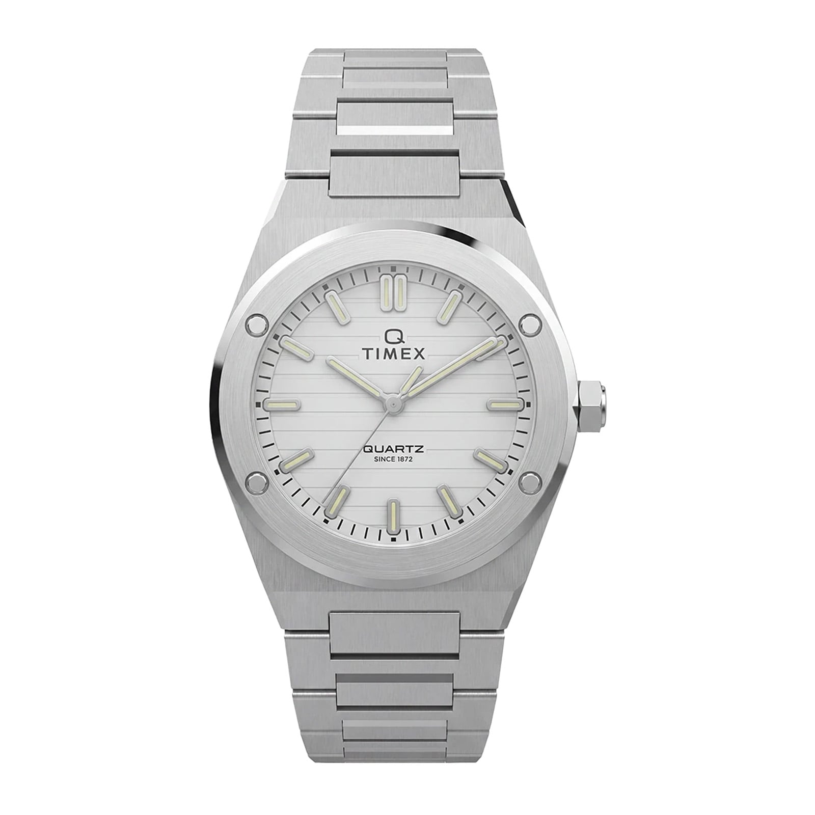 Timex Q Timex Marbella 34mm Ladies Watches Silver