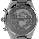 Timex Q Timex Continental Chronograph 36mm Mens Watch Blue