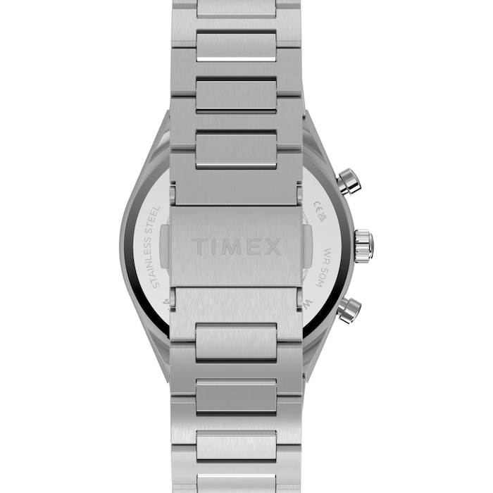 Timex Q Timex Continental Chronograph 36mm Mens Watches Black