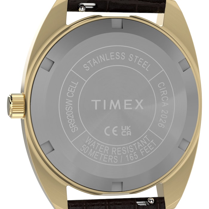 Timex 1976 Rotary Phone Dial Reissue 37mm Mens Watches Black