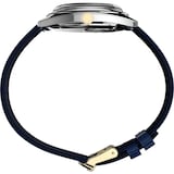 Timex 1976 Day Date Fume Reissue Inspired 37mm Mens Watches Blue