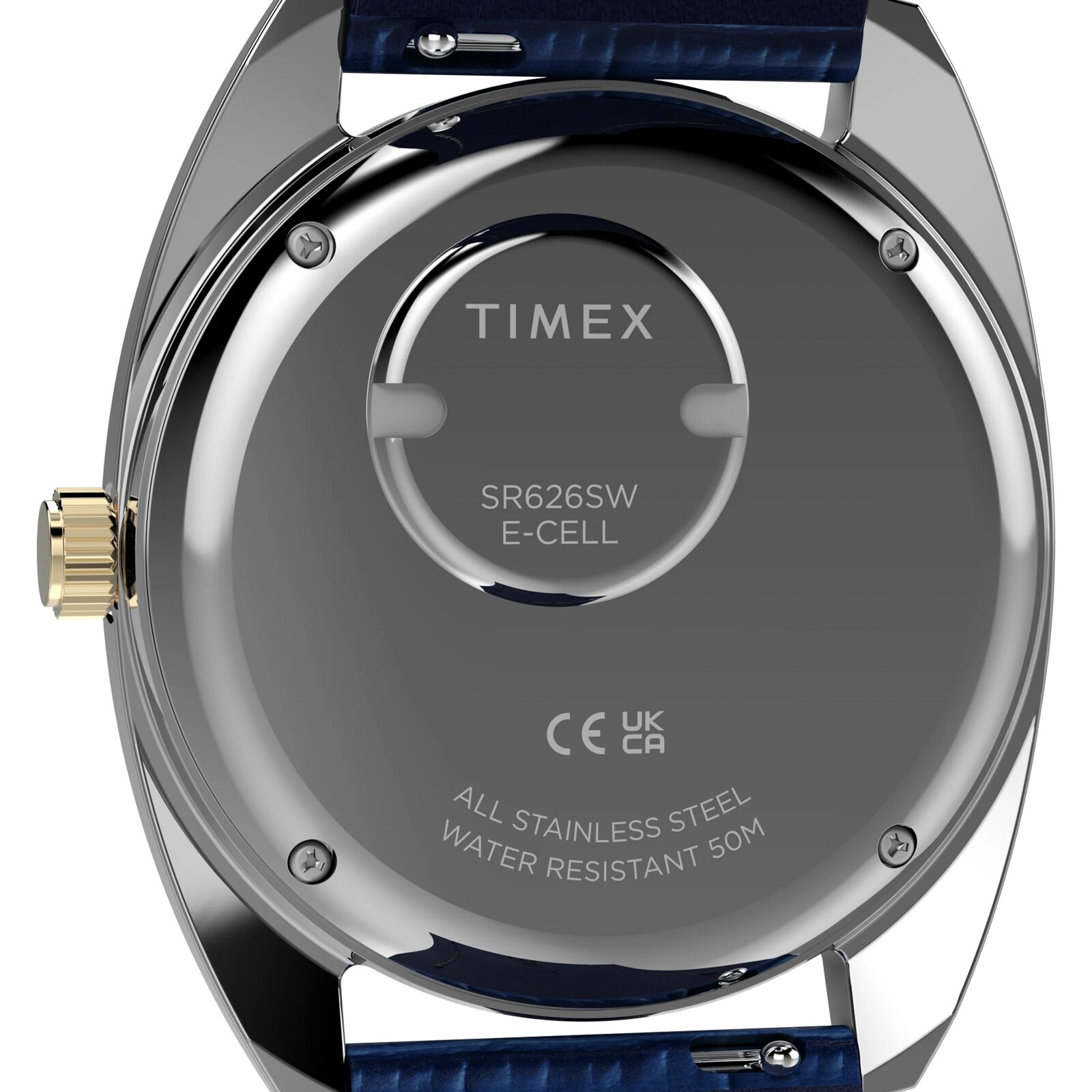 Timex 1976 Day Date Fume Reissue Inspired 37mm Mens Watches Blue