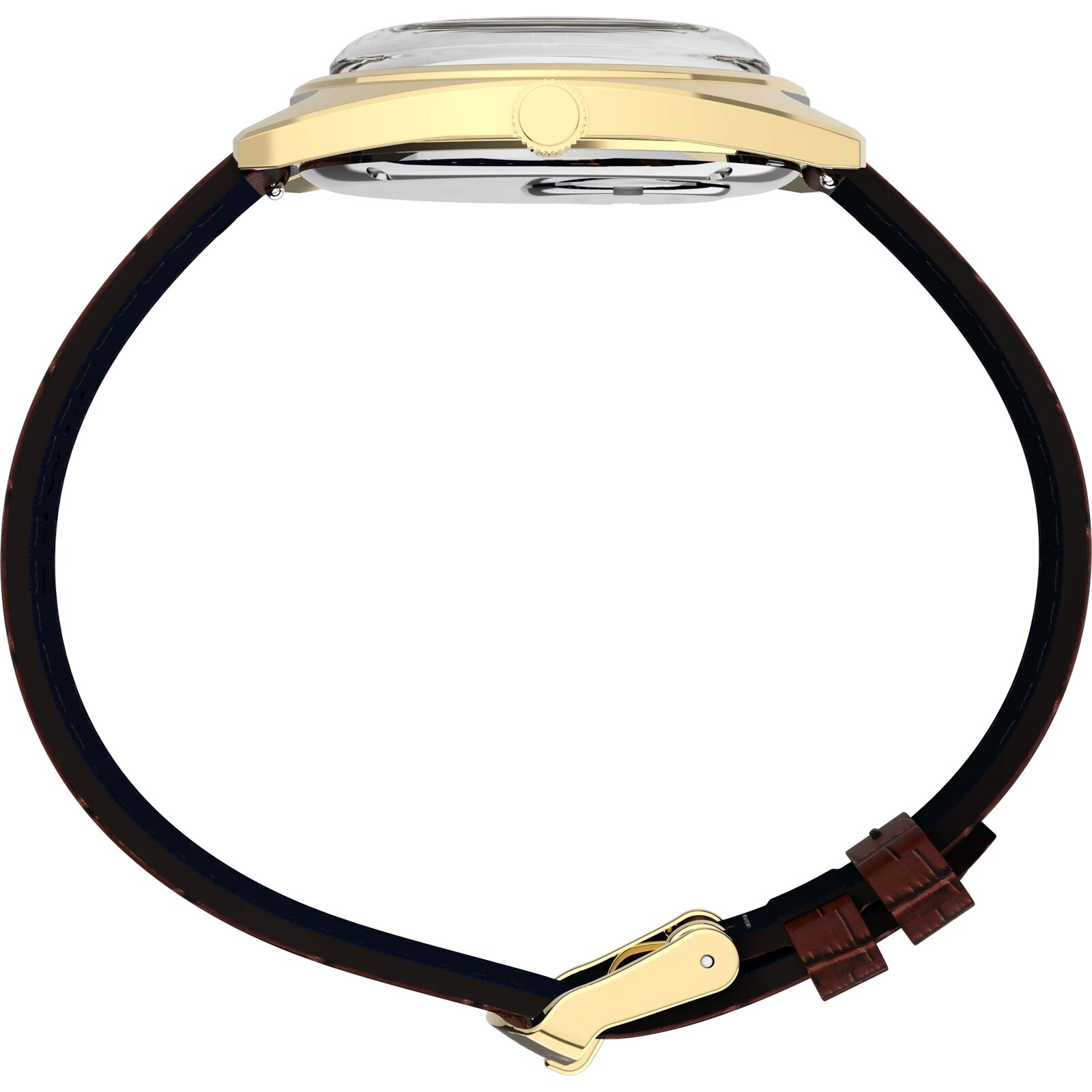 Timex 1976 Day Date Fume Reissue Inspired 37mm Mens Watches Brown