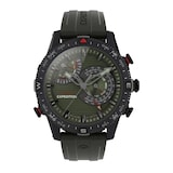 Timex Expedition Tide Temp Compass IQ 45mm Mens Watches Green