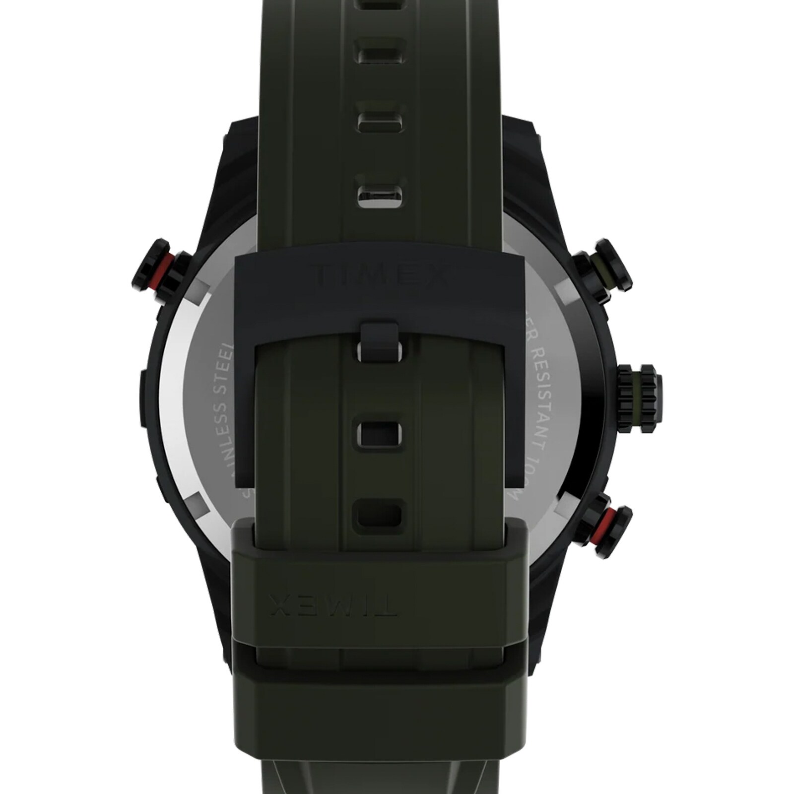 Timex Expedition Tide Temp Compass IQ 45mm Mens Watches Green