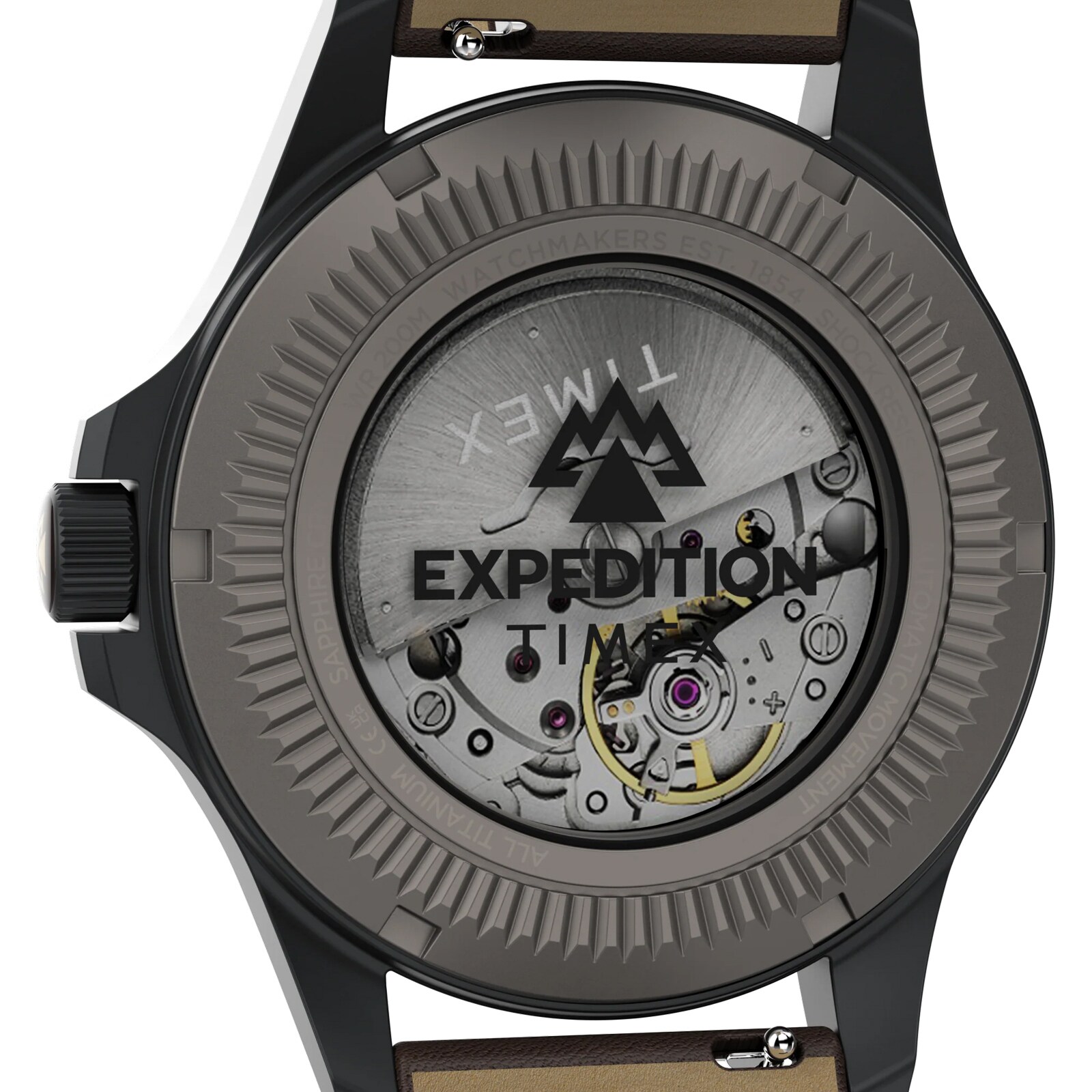 Timex Expedition Field Post Automatic 41mm Mens Watches Black