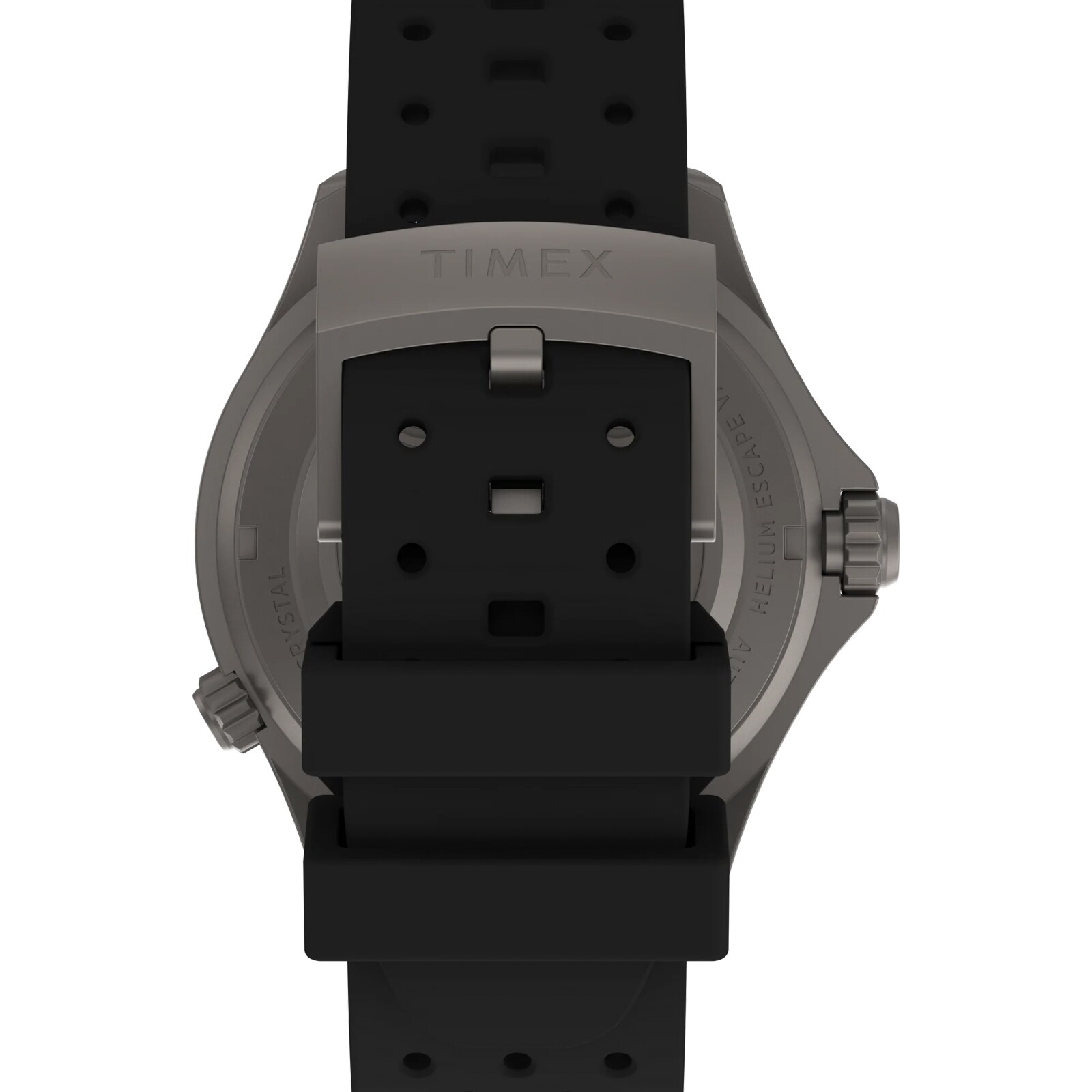 Timex Deep Water Meridian 300 Titanium HEV Automatic 44mm Mens Watches Black