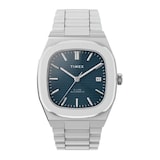 Timex Automatic E Line 38mm Mens Watches Blue