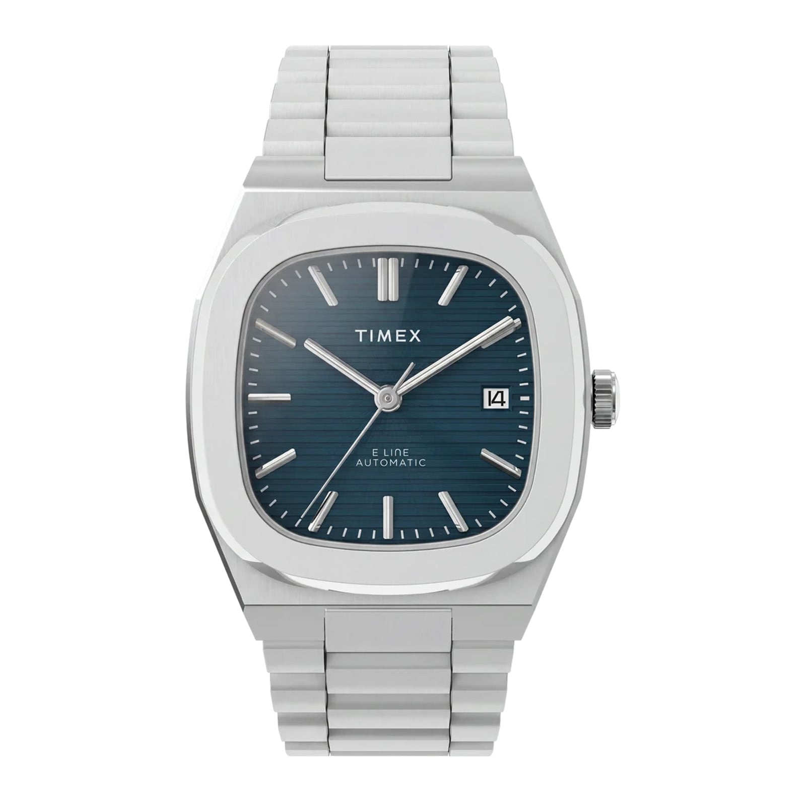 Timex Automatic E Line 38mm Mens Watches Blue