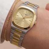 Timex E Line 30mm Ladies Watch Champagne