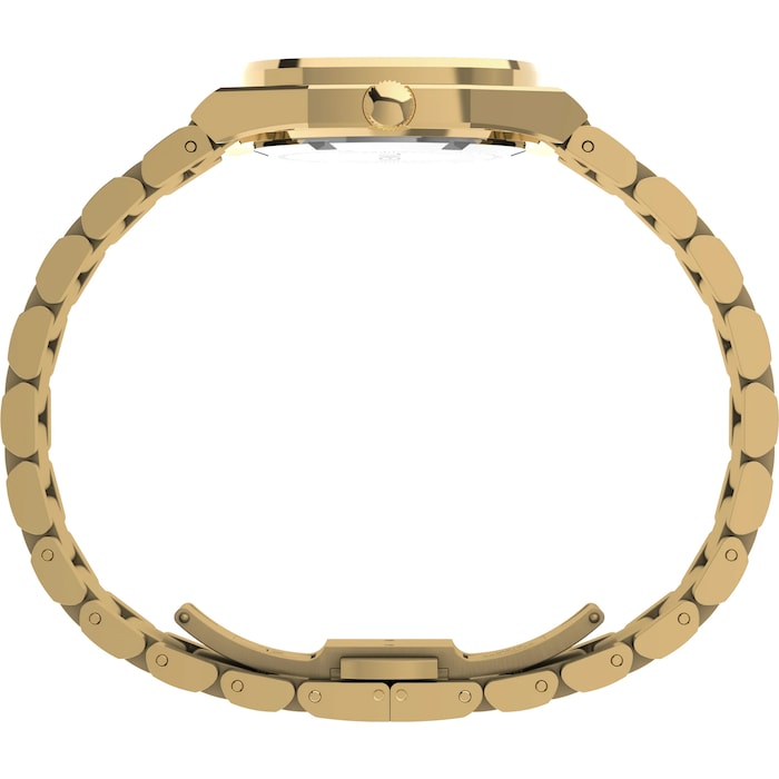 Timex Quartz E Line 30mm Ladies Watches Champagne