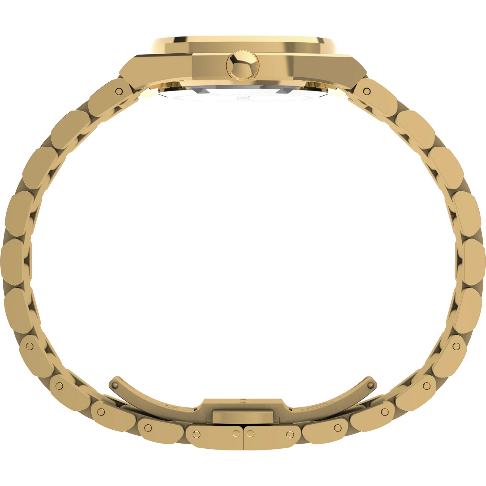 Timex Quartz E Line 30mm Ladies Watches Champagne
