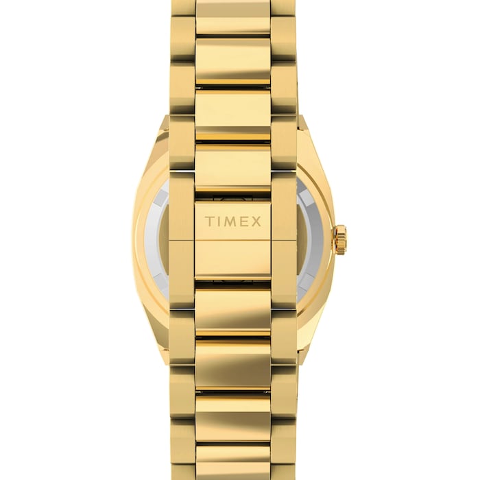 Timex Quartz E Line 30mm Ladies Watches Champagne
