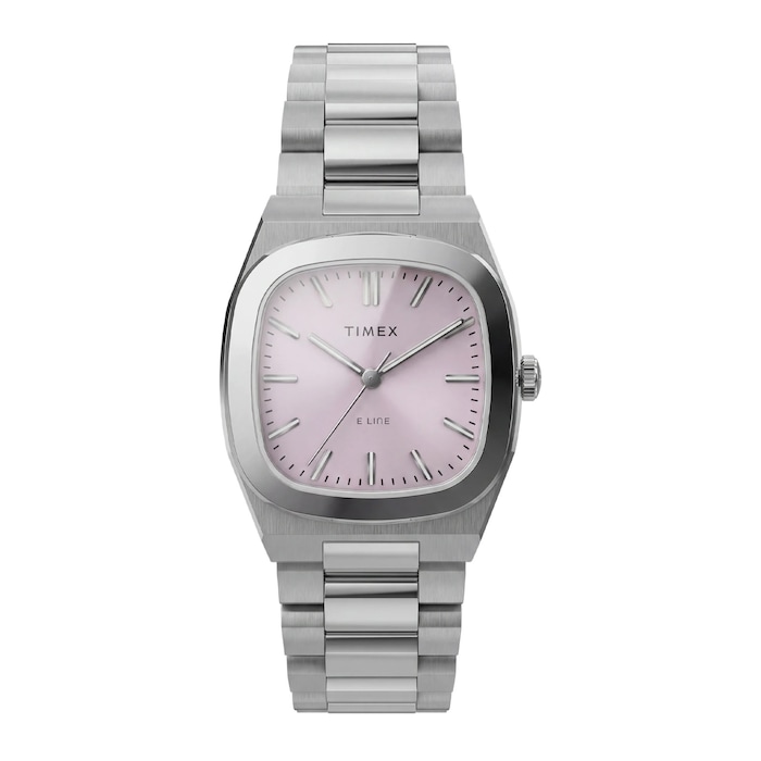 Timex Quartz E Line 30mm Ladies Watches Pink