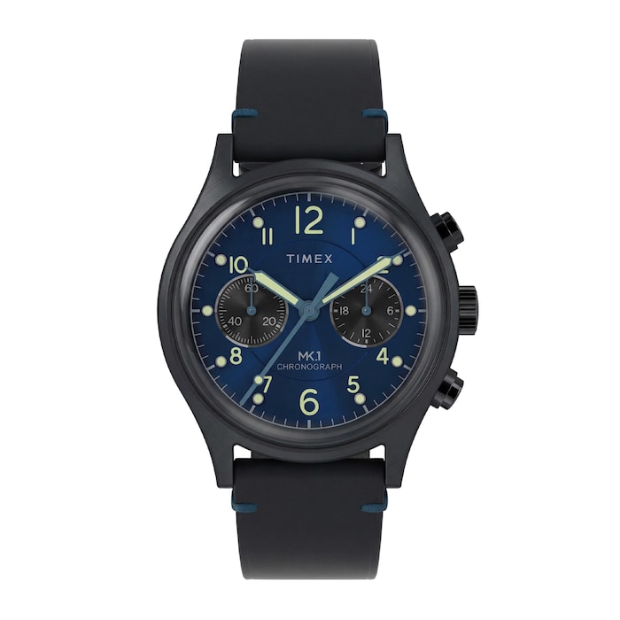 Timex MK1 Chronograph 40mm Mens Watches Blue