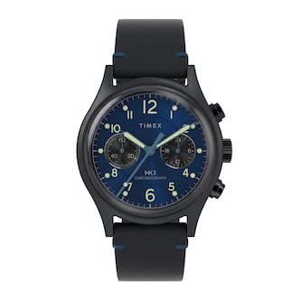 Timex MK1 Chronograph 40mm Mens Watches Blue