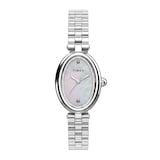 Timex Cavatina Luxe 22mm Ladies Watches Mother Of Pearl