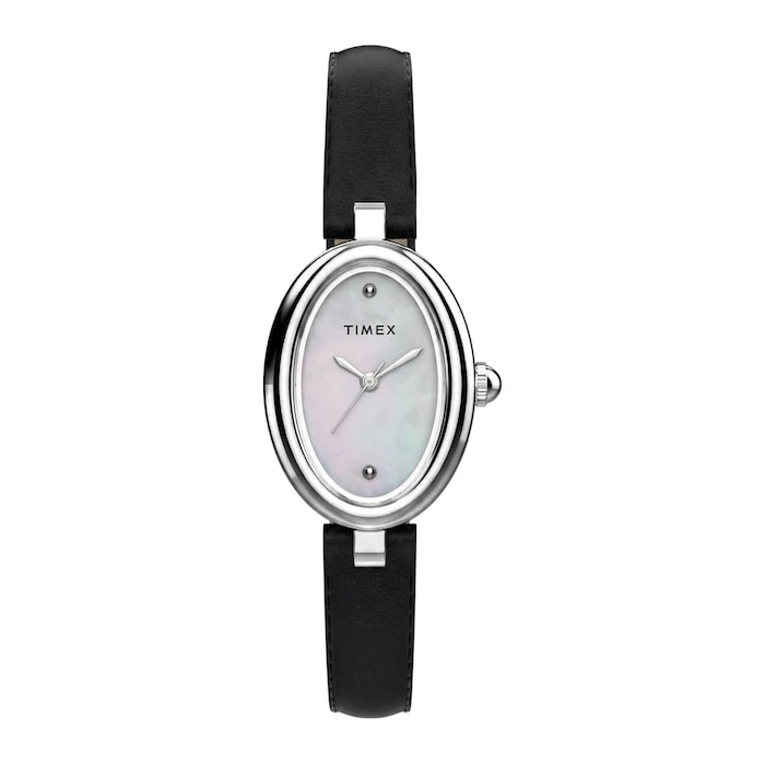 Timex Cavatina Luxe 22mm Ladies Watches Mother Of Pearl