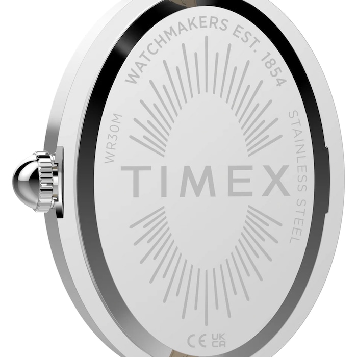 Timex Cavatina Luxe 22mm Ladies Watches Mother Of Pearl