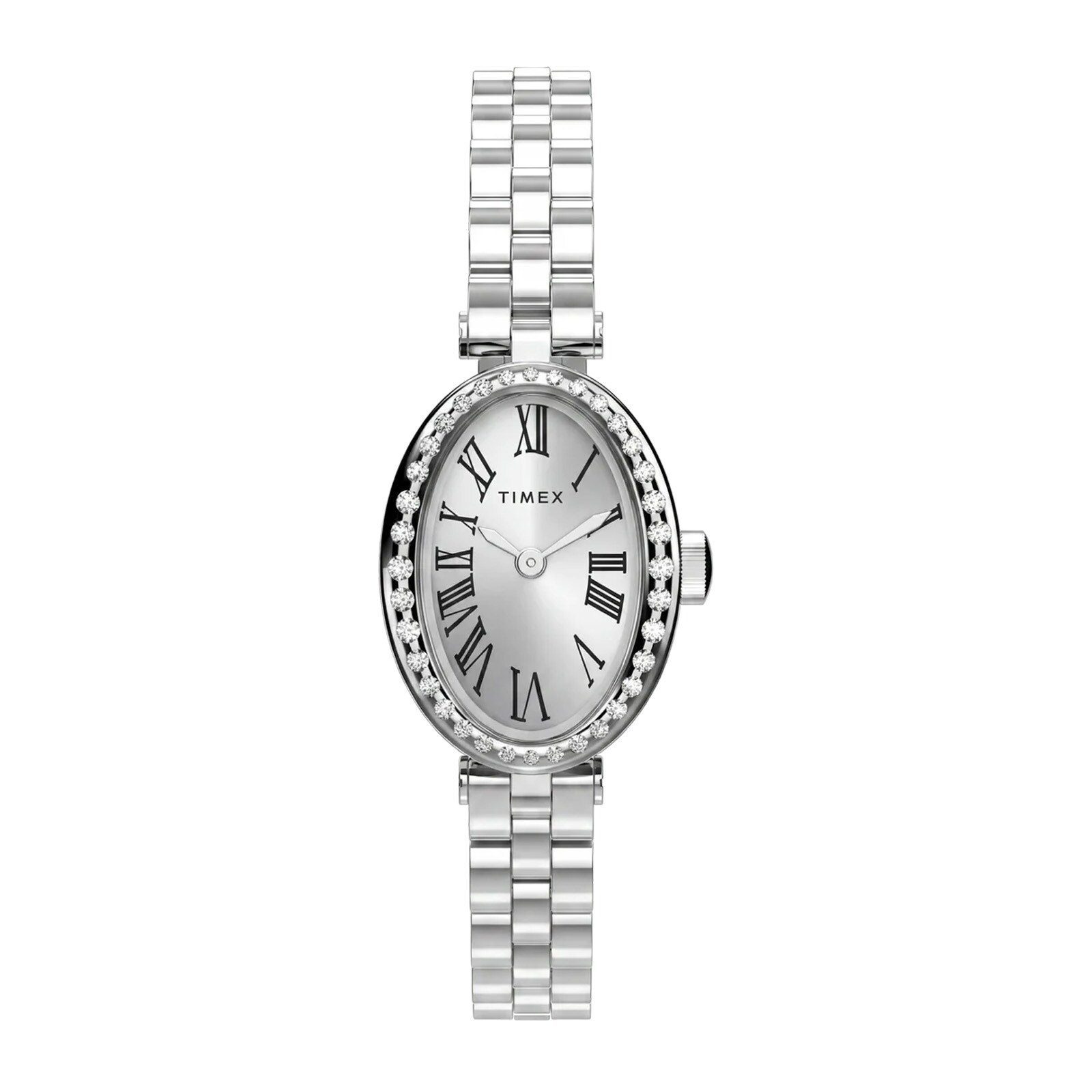 Timex Cavatina 19mm Ladies Watches Silver