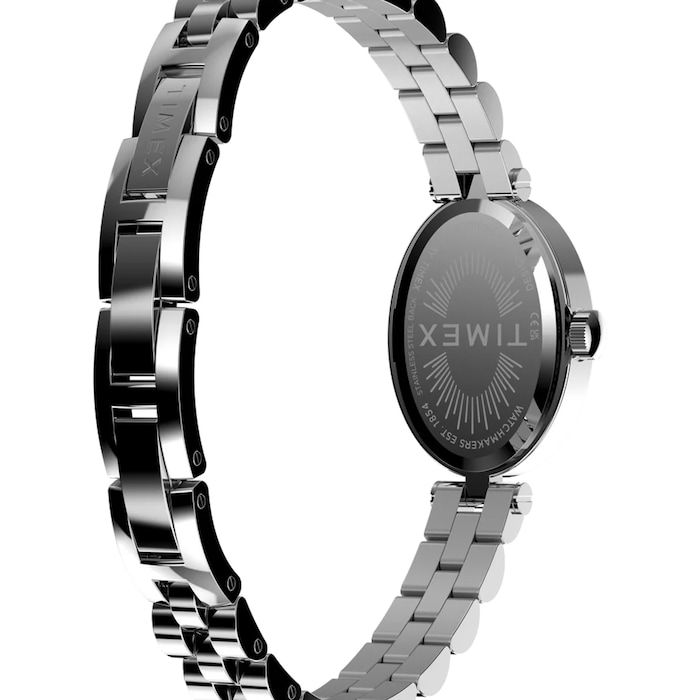 Timex Cavatina 19mm Ladies Watches Silver