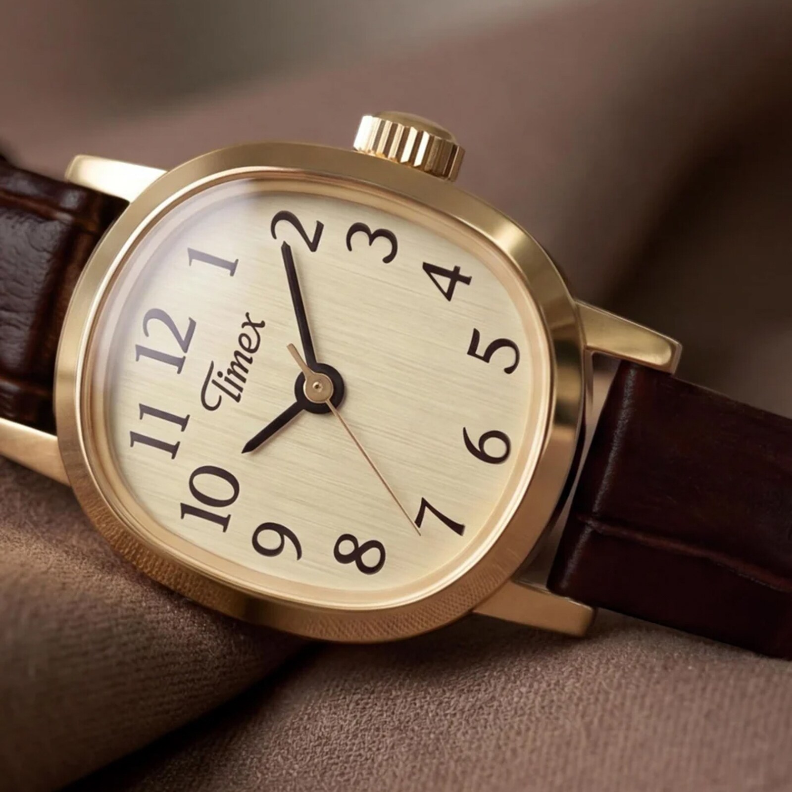 Timex Cavatina Mini 17mm Ladies Watches Champagne