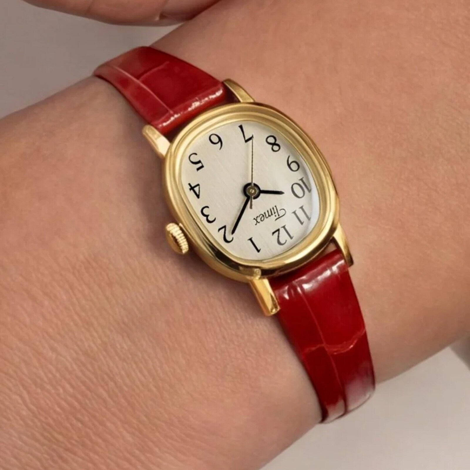 Timex Cavatina Mini 17mm Ladies Watches Champagne