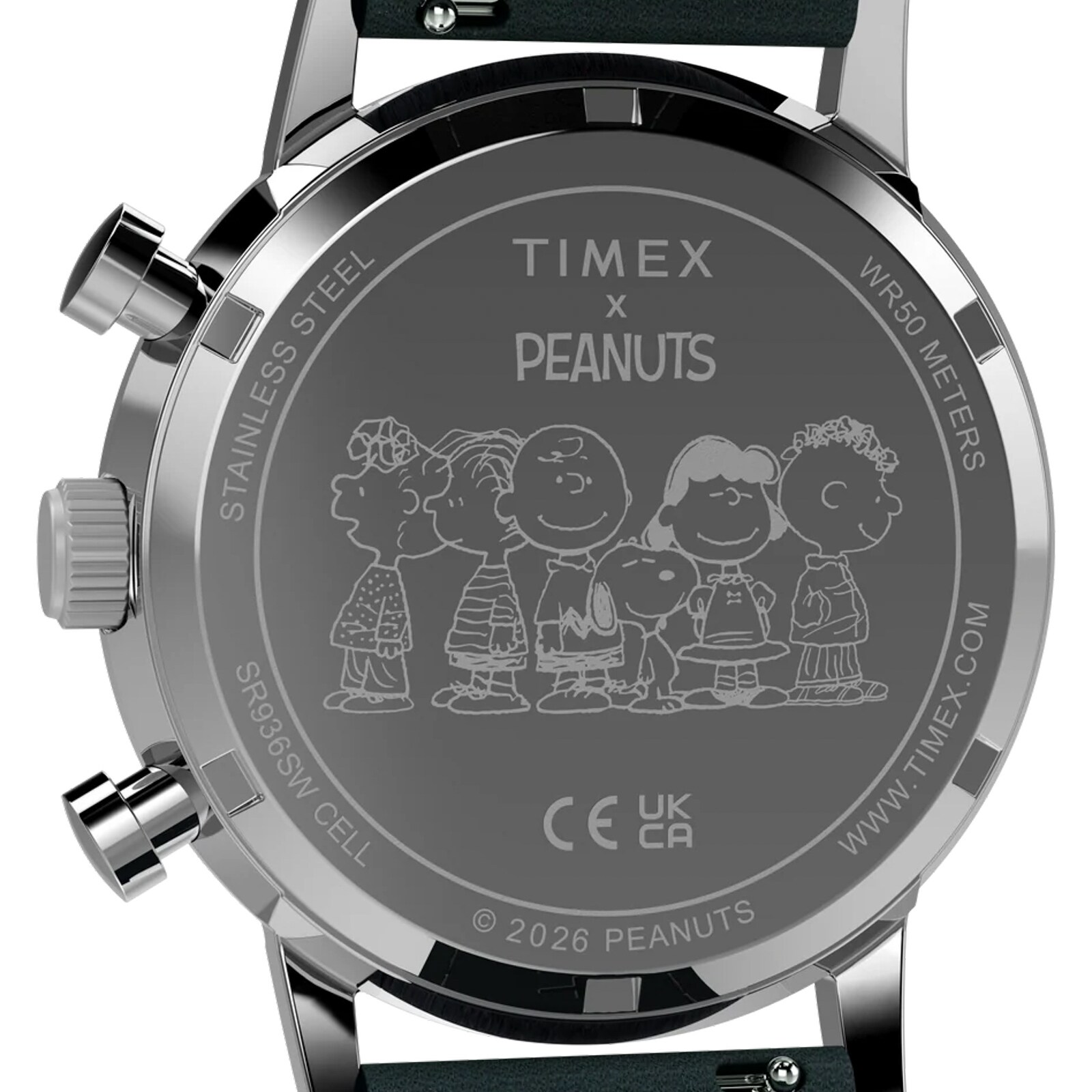 Timex Peanuts x Timex Marlin Chronograph 40mm Mens Watches Blue