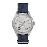 Timex Peanuts x Timex Marlin Jet Automatic Easy Rider 38mm Mens Watches Silver