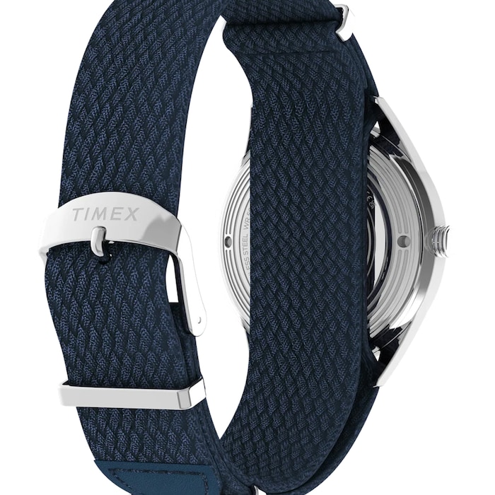 Timex Peanuts x Timex Marlin Jet Automatic Easy Rider 38mm Mens Watches Silver